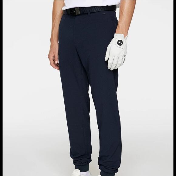 J Lindeberg Men's Cuff Jogger Golf Pant 32 x 32 Navy Blue - Picture 1 of 10